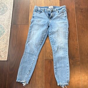 PAIGE Light Blue Skinny Jeans